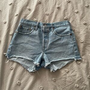 Levi’s 501 High-Rise Denim Shorts